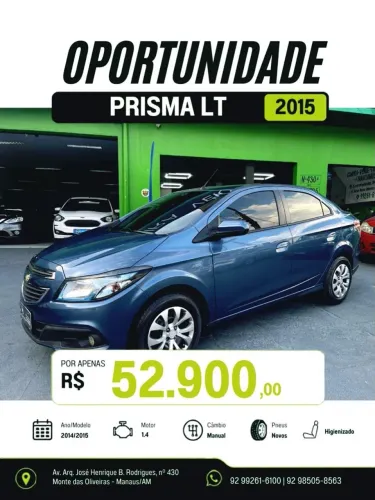 Chevrolet Prisma Sed. LT 1.4 8V Flexpower 4P 2015
