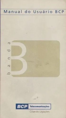 VHS: Manual do Usuário BCP Telecomunicações - Banda B (nome antigo da Claro) fita de vídeo