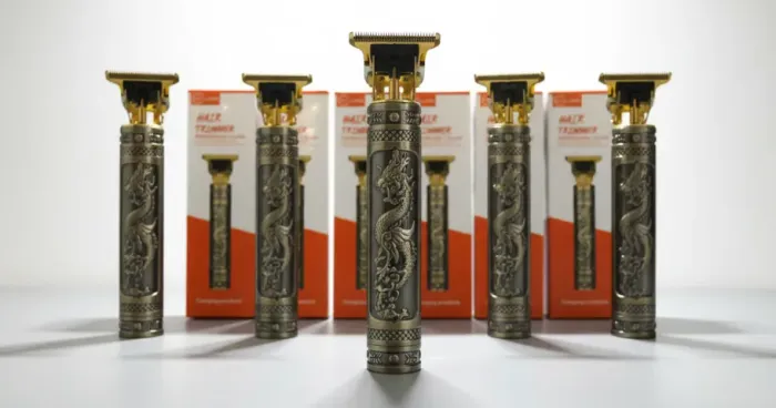 Barbeador Elétrico Profissional Sem Fio Recarregável USB para Barba e Acabamento