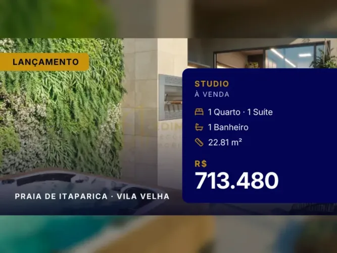 Studio Garden em Praia de Itaparica: onde seu investimento se valoriza!
