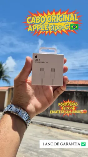 CABO ORIGINAL APPLE TIPO C