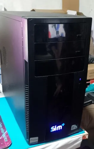 Gabinete i3 2100, 4gb de mamória, 160gb de armazenamento, windows 10 e office