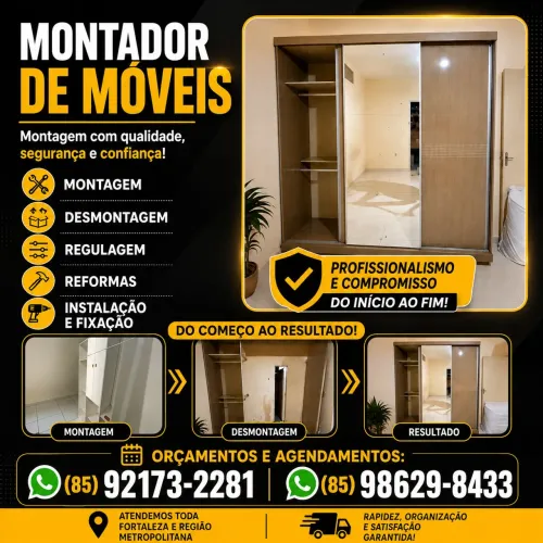 MONTAGEM DE MÓVEIS 