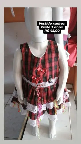 Roupas juninas nao faço entrega são peças única 
