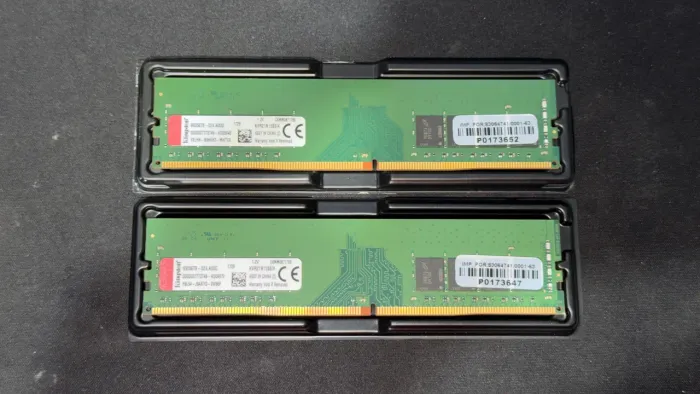 Memória 2X 4GB =8GB Zerada