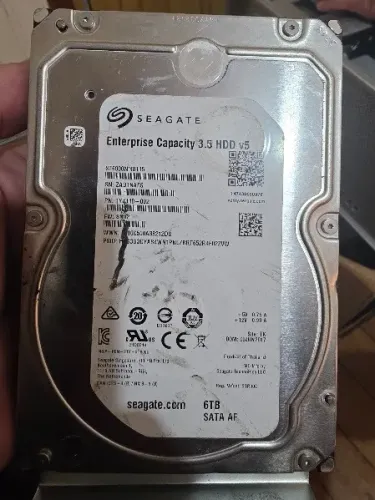 HD Seagate Enterprise 6TB SATA III 7200RPM 256MB para Servidor