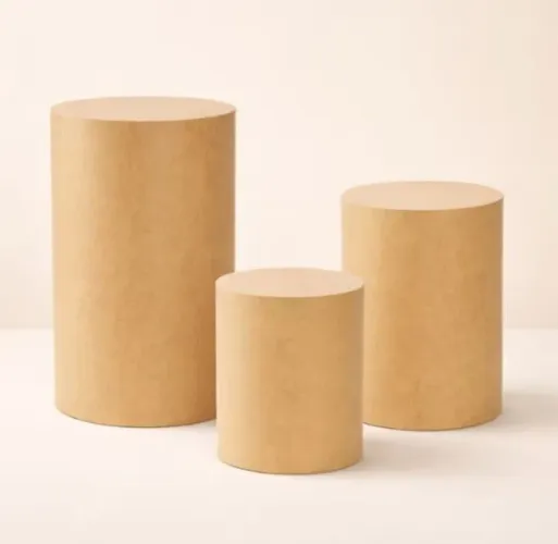 Trio de cilindros MDF para eventos no geral