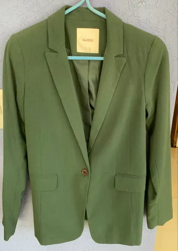 Blazer verde musgo veste P