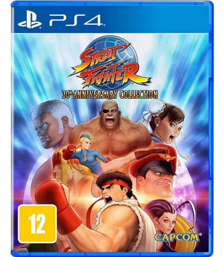Street Fighter 30 Anniversary Collection Ps4 Lacrado