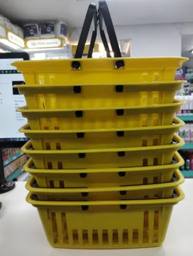 Cesta Plástica para Comércio