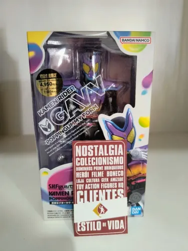 Kamen Rider Gavv Poppin Gummy Form First Press S.H. Figuarts Bandai Original