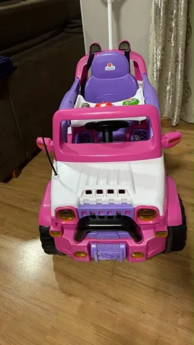 Carrinho De Passeio Calesita Diipi Com Pedal Com Empurrador