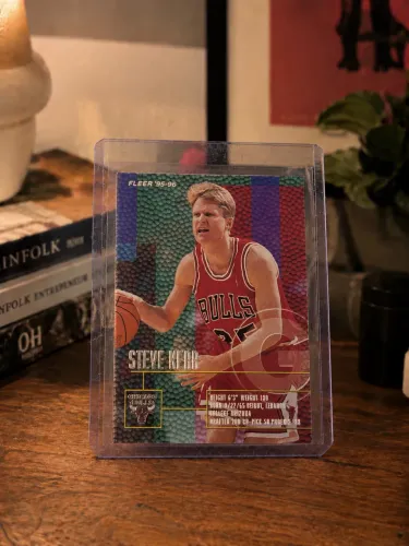 Card Steve Kerr #23 - Fleer 95/96 - Chicago Bulls - Michael Jordan Era
