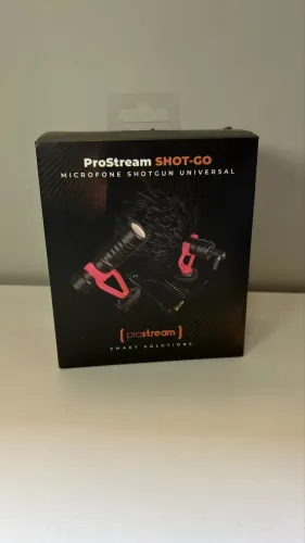 Microfone Direcional Prostream SHOT-GO