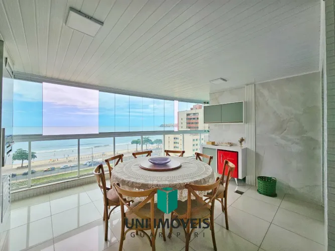 Imperdível ! Apto com vista para o mar 4 quartos/2suítes e 3 vagas de garagem na Praia do