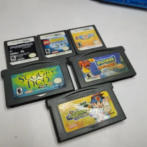 Lote 6 Jogos Originais Nintendo DS e Game Boy Advance
