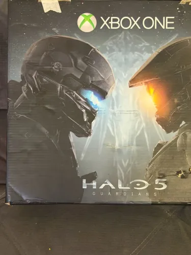 Xbox one versão halo , peça de colecionador, versão com 1 TB