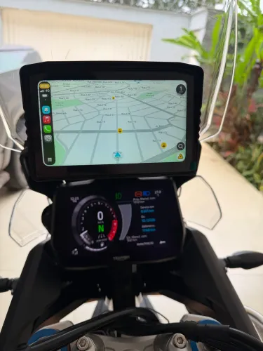CarPlay com tela destacável 