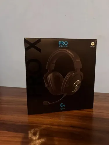 Logitech G PRO X Wireless LIGHTSPEED Headset Gamer Completo na Caixa