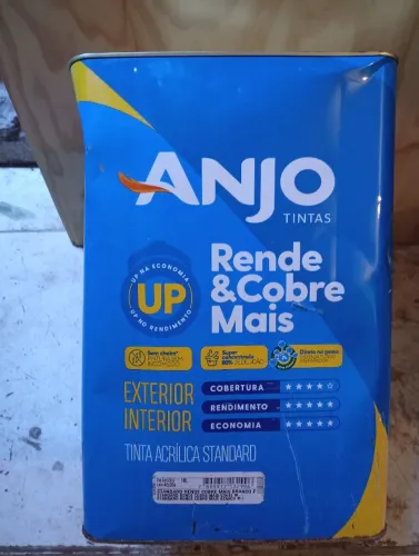 Vende se tinta anjo branco ou amarelo 