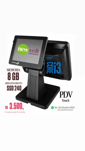 PDV Touch BEMATEC Intel Core i3 6a Geração