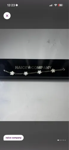 Pulseira de prata Naice Company