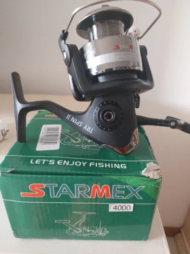 Molunete starmex 4000 try spin ll novo na cx