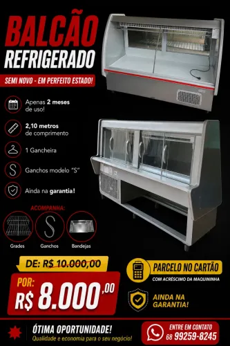 Balcão de Açougue Gelopar