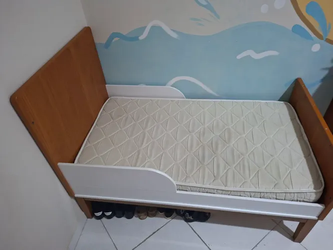 Cama Infantil + Colchão 