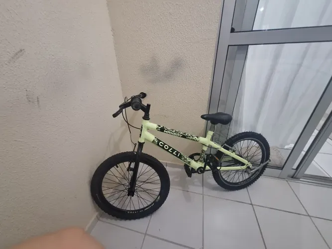 Vendo bicicleta aro 20 cor verde