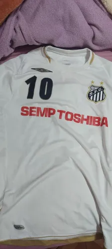 Camisa Santos FC Umbro Original SEMP Toshiba Nº 10