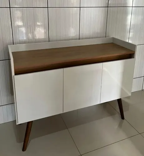 Buffet 3 portas - Branco 