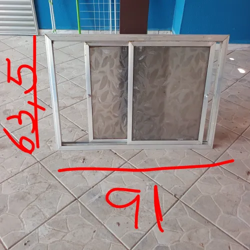 Vendo jenelas de alumínio vários tamanhos