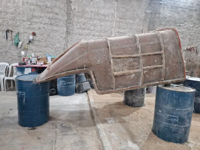 Modelo de Capota da Saveiro Robust Alta meia Tampa Só Produzir