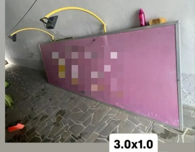 FAIXADA DE LOJA 3X1 m