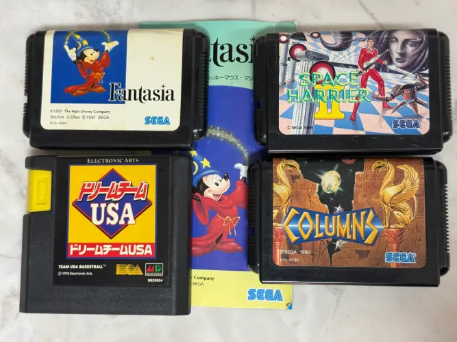 Lote com Games Sega Mega Drive