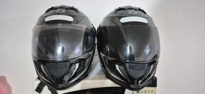 2 capacetes protork stealth + viseira extras