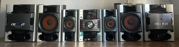 Mini System Sony Mhc-Gtx88 770 RMS  *Aiwa*Philips Leia Descrição 