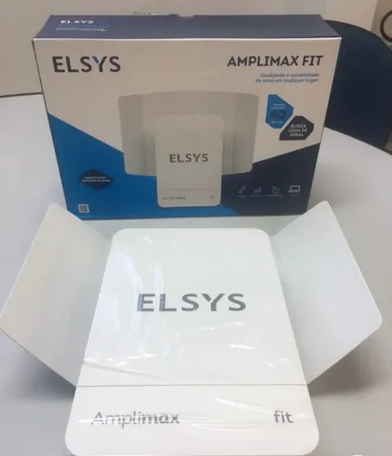 Amplimax Fit Elsys - Internet Rápida Em Qualquer Lugar (Sinal 4G/3G)
