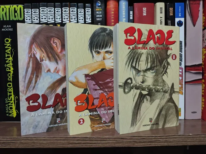 Manga - Blade a lâmina do imortal vol.1, 2, 3