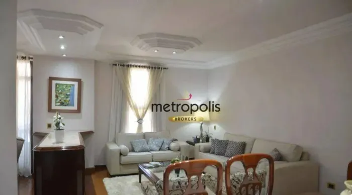 Apartamento com 3 dormitórios à venda, 170 m² por R$ 995.000,00 - Jardim - Santo André/SP