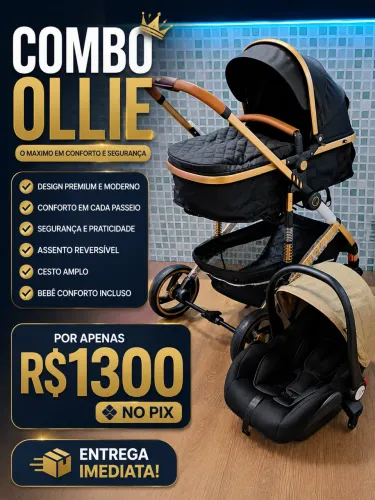 Carrinho e Bebê conforto