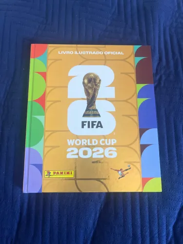 Álbum da copa 2026 gold 55% completo