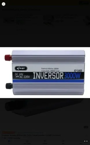 Vendo inversor 3000w