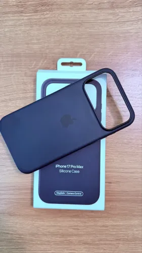 Capa de silicone original Apple iPhone 17 Pro Max 