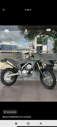 KAWASAKI KLX 300R OFFROAD 2026 CINZA 0KM