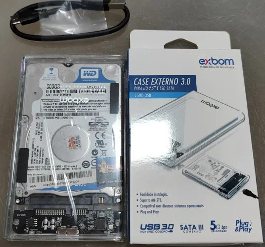 HD Externo 500GB