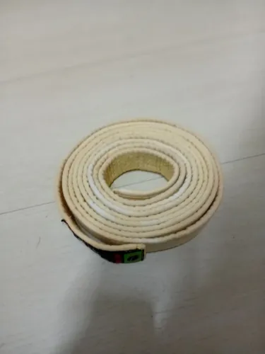 Faixa amarela de judô ou artes marciais da Shiro de 3 metros