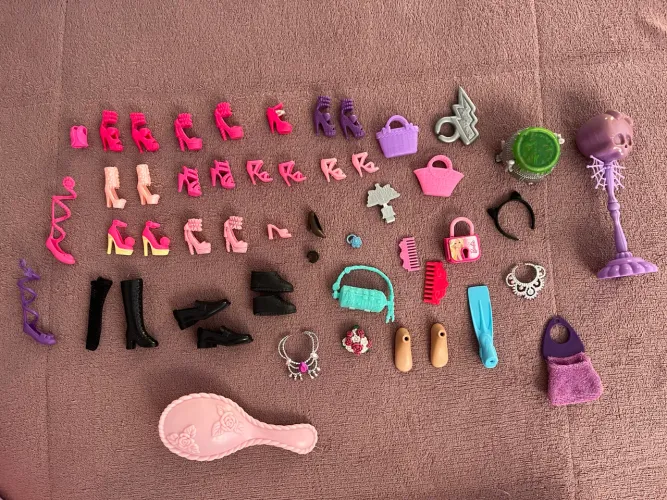 lote acessórios barbie