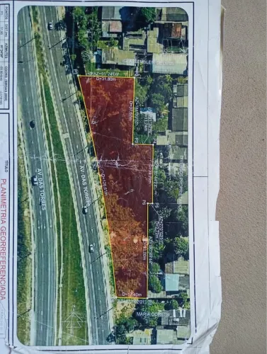 Terreno 3.000m2 na av. das Flores na pista leia